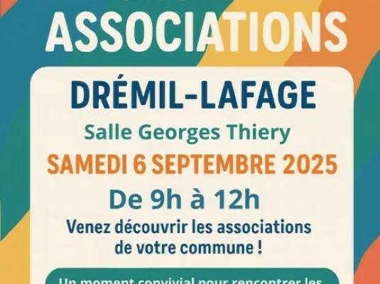 Forum des Associations - Samedi 6 septembre