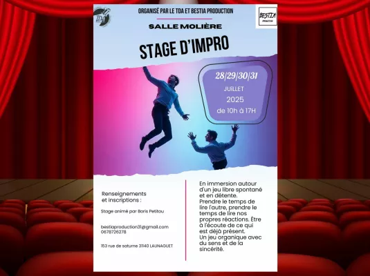 Stage d’impro libre – TDA