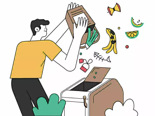 Stand d'info : déchets alimentaires