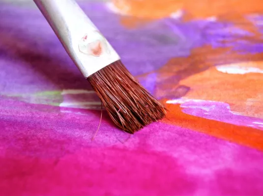 Atelier créatif : peinture textile
