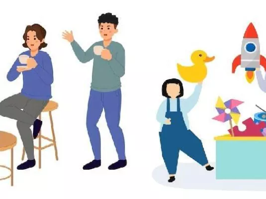 « Une activité pour les enfants, une bulle pour les parents »