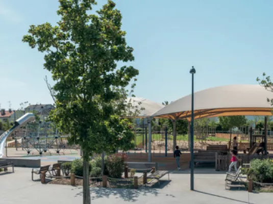 Inauguration du parc de la Salade © Léo Itarte
