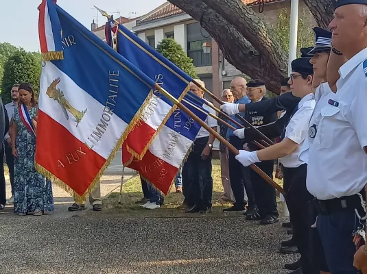 Cérémonie de la libération de Colomiers