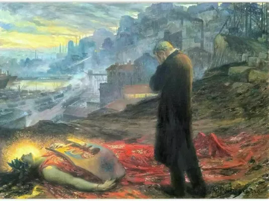 "TOUT ÇA POUR QUOI ?" D'ANTOINE PRÉSUMEY © © Rochegrosse, La mort du peuple