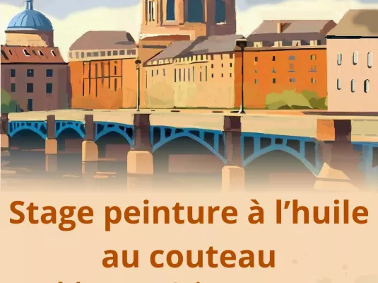 Stage peinture à l’huile au couteau