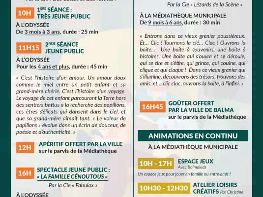 Festival du Conte - Samedi 17 mai