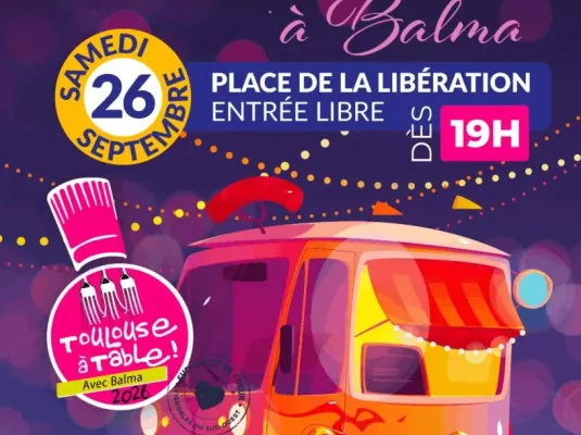 Soirée Foodtrucks à Balma - Samedi 26 septembre