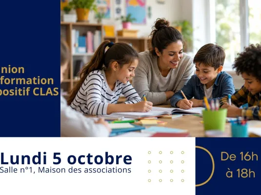 Réunion d’information : Dispositif CLAS