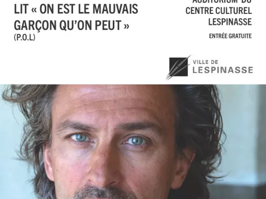 Marathon des Mots : Nicolas Fargues lit "On est le mauvais garçon qu’on peut" - Jeudi 26 juin