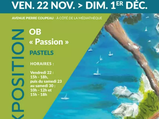 Exposition de peinture pastels - Du 22 novembre au 1er décembre