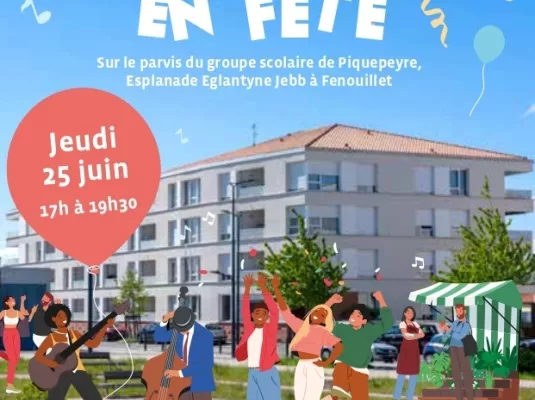 Fête du quartier Piquepeyre avec Oppidea - Jeudi 25 juin