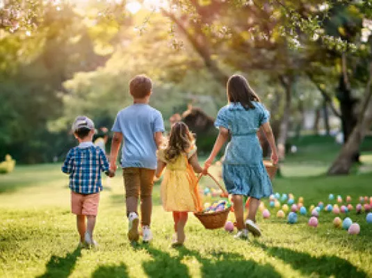 CHASSE AUX OEUFS DE PÂQUES