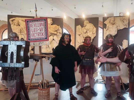 Des militaires romains au musée !