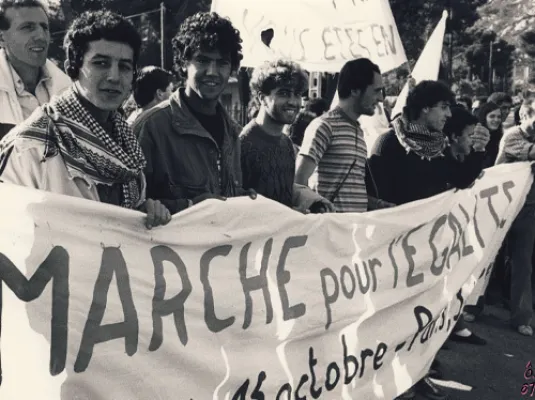 Vernissage Ô Bledi Ô Toulouse ! suivi du concert de Tissa à 20h30 © La marche pour l’égalité et contre le racisme, 1983 © Pierre Ciot