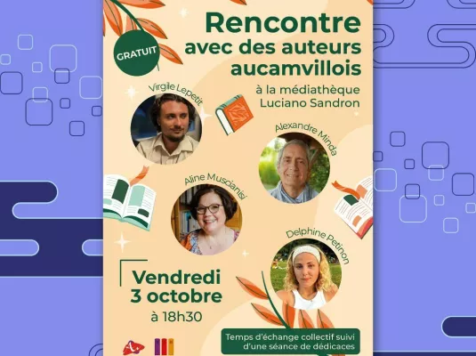 Rencontre avec des auteurs aucamvillois