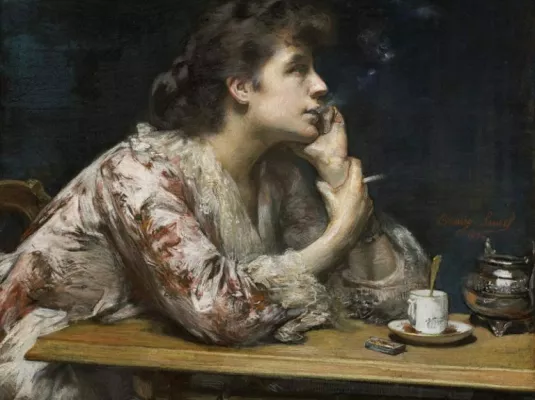 Visite thématique - Femme, féminité et féminisme © Daniel Martin