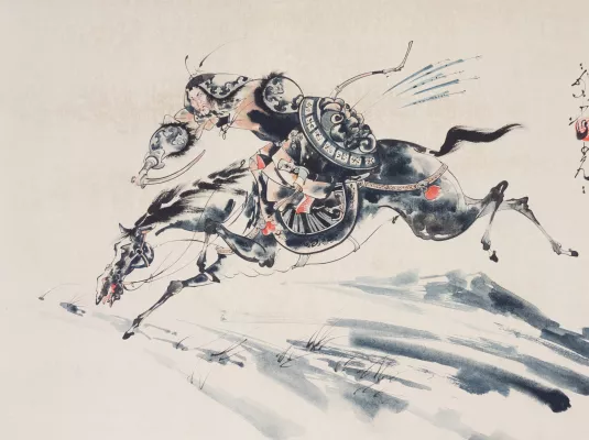 Visite Exposition Figures de Mongolie