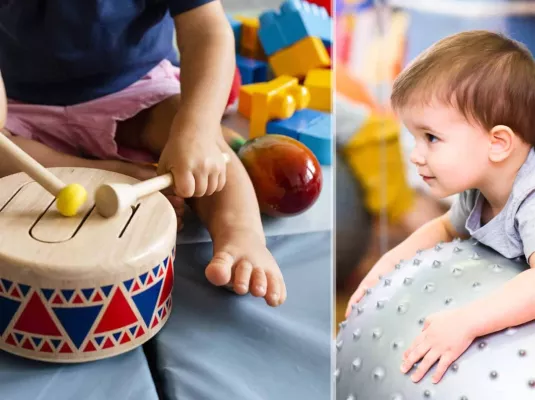 Ateliers collectifs parents-enfants : éveil musical et parcours gymnique