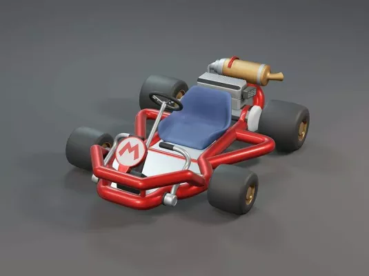 Mario Kart Live : Home Circuit © Thor_Deichmann - Pixabay