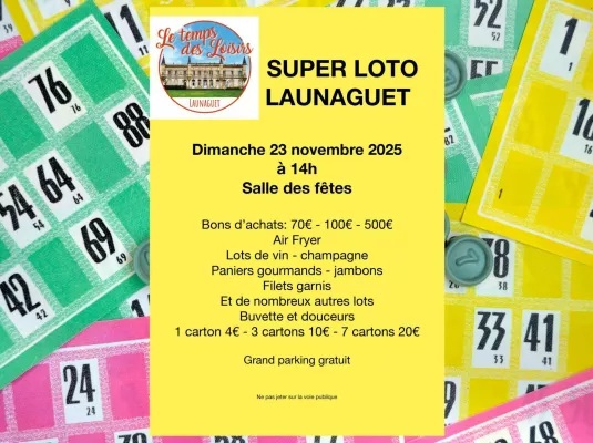 Le Temps des loisirs – Loto