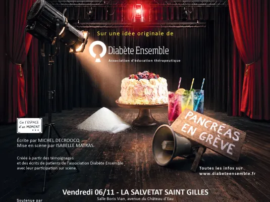 « Je t’ai dans la peau » : une pièce de théâtre sensible et engagée autour du diabète