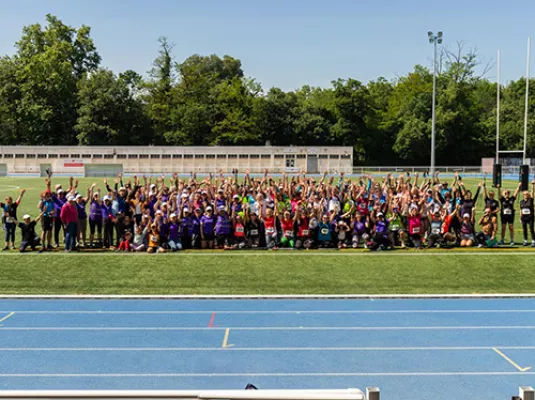 La Nordique Toulousaine © Crédit photo : ASPTT Toulouse athlétisme et marche nordique