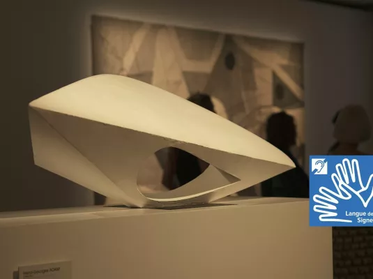 Visites commentées de l’exposition "Henri-Georges Adam" interprété en LSF