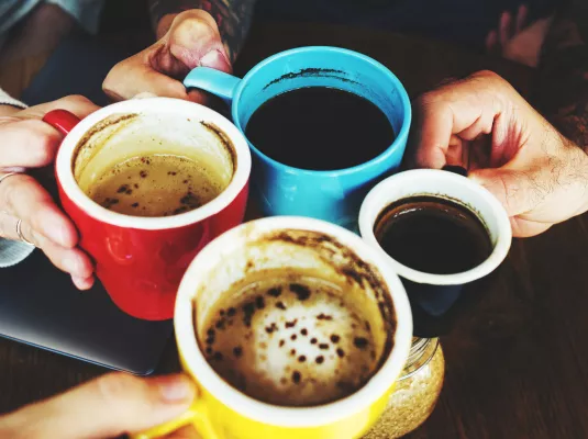 La pause café © Freepik