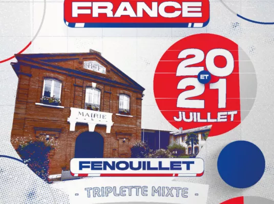 Championnat de France de pétanque triplette mixte - Les 20 et 21 juillet