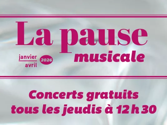 La Pause Musicale : janvier à avril 2026 © DR