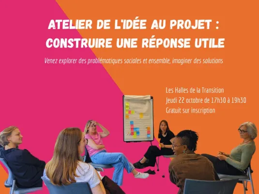Atelier de l'idée au projet de l'ESS : construire une réponse utile © Première Brique