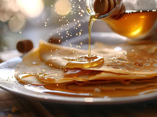 Stand de crêpes, vin chaud, gourmandises "fait maison" et vente de bijoux au profit du Téléthon © Adobe stock