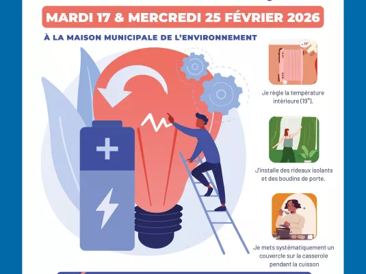 Atelier de sensibilisation à la sobriété énergétique - Mardi 3 mars