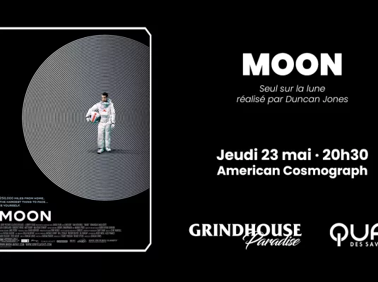 Projection de "Moon". L'IA fait son cinéma avec le festival Grindhouse Paradise
