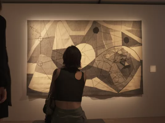 Visite - Démonstration : la tapisserie