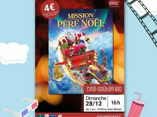 Ciné-goûter bio - Mission Père Noël