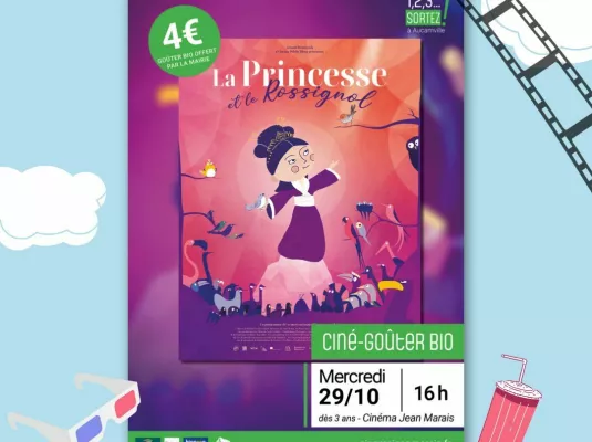 Ciné-goûter bio - La Princesse et le Rossignol