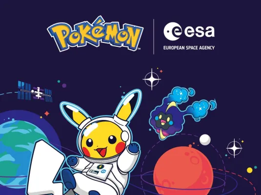 Exposition Inédite "Pokémon x ESA" © ©2026 Pokémon/Nintendo/Creatures/GAME FREAK.   |   All rights reserved ©® 2026 European Space Agency™