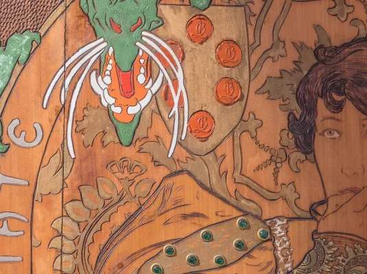 Visite Mon Précieux... "La porte au Lorenzaccio d'Alfons Mucha"