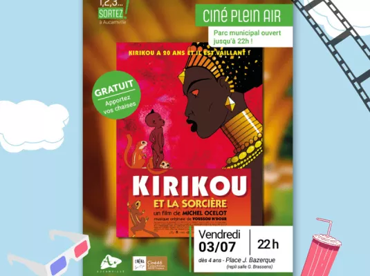 Ciné plein air - Kirikou et la sorcière