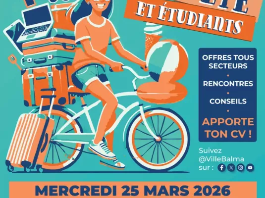 Jobs d’été et étudiants - Mercredi 25 mars