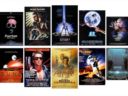 Grande braderie d'affiches de film