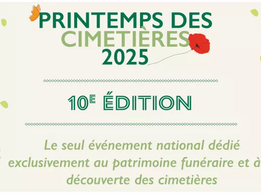Le printemps des cimetières 2025