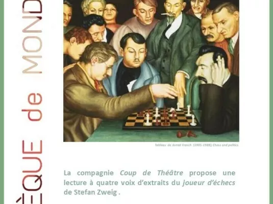 Lecture : "Le joueur d'échecs" - Samedi 23 novembre