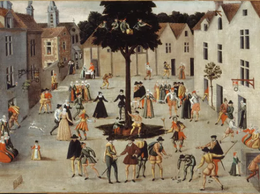 Œuvres carnavalesques et confettis © Droits réservés