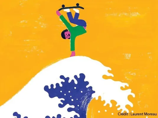 L’univers graphique et coloré de Laurent Moreau