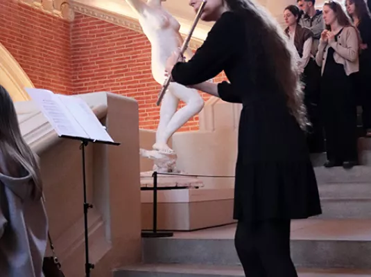 La pause musicale © musée des Augustins