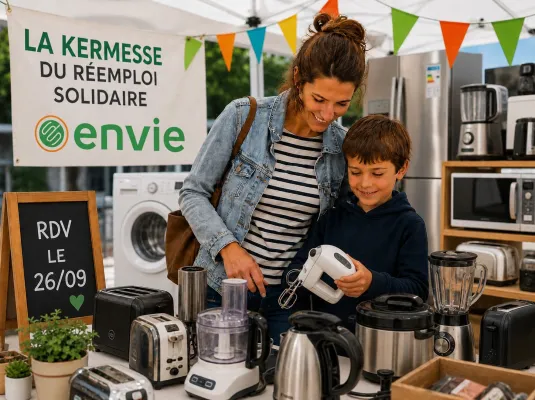 Kermesse du réemploi solidaire © DR