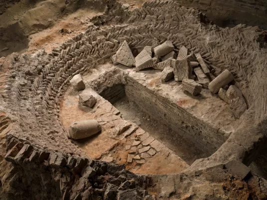 Un site archéologique sous le musée [Visite flash]