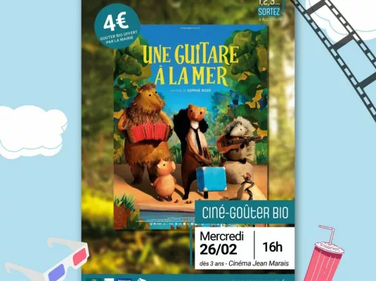 CULTURE - Ciné-goûter bio / « Une Guitare à la mer »